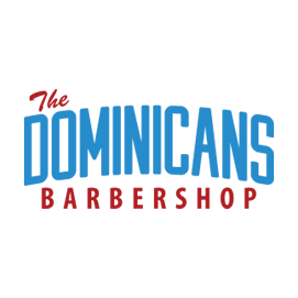 Dominican barbershop logo